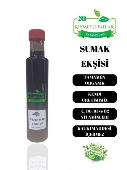 Sumak Ekşisi 250 cc Cam Şişe