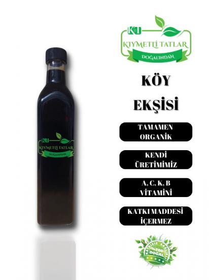 Köy Ekşisi (Nar Özü kıvamında Nar Ekşisi ) 700 gr Cam Şişe