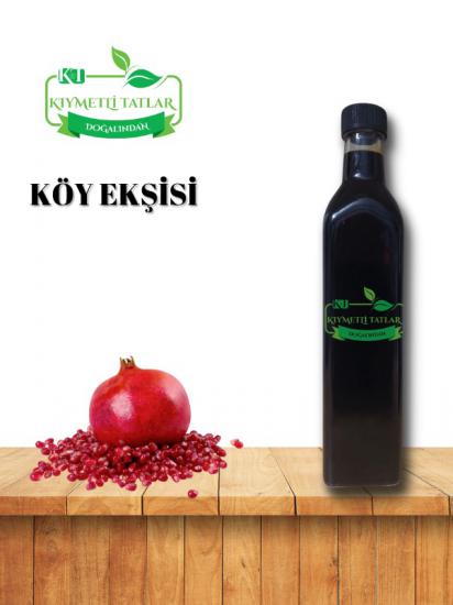 Köy Ekşisi (Nar Özü kıvamında Nar Ekşisi ) 700 gr Cam Şişe